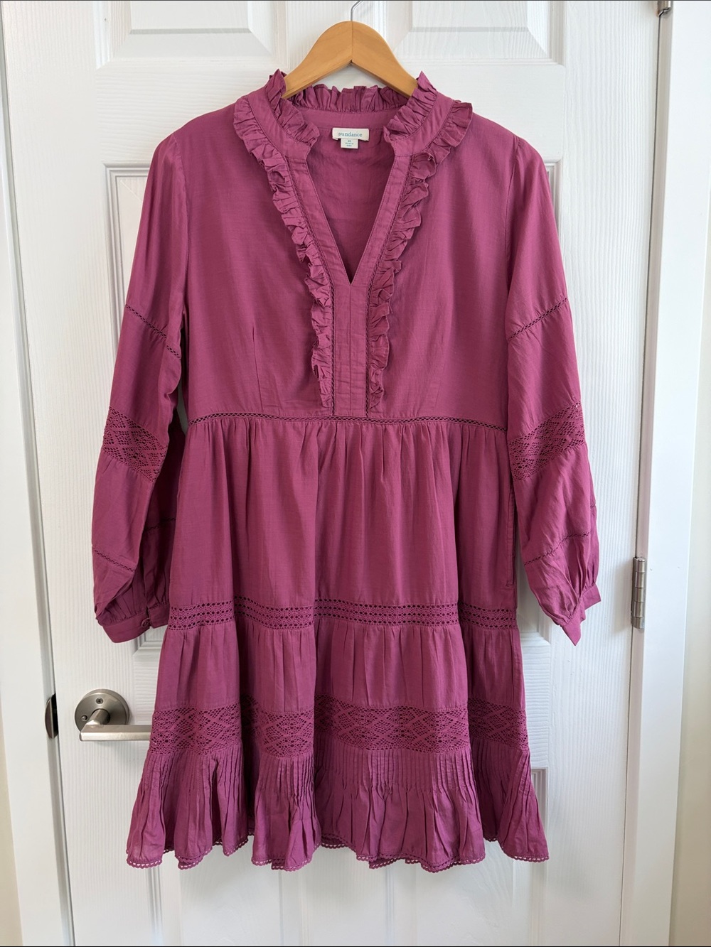 Sundance Bromley Boho Ruffle Dress